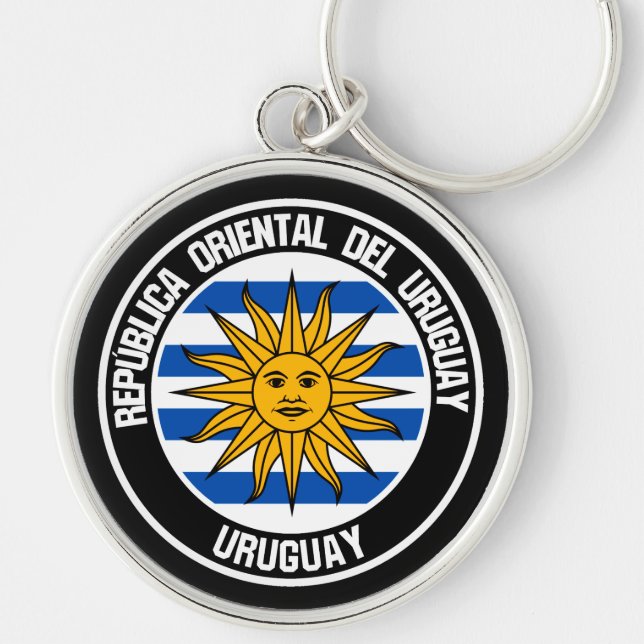 Chaveiro Emblem Uruguay Round (Frente)