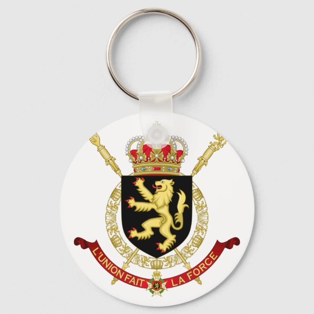 Chaveiro emblema bélgico (Frente)