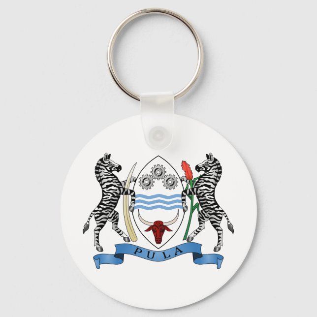 Chaveiro emblema botsuana (Frente)
