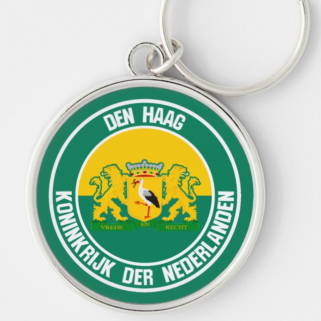 Chaveiro Emblema Circular de Haia (Frente)