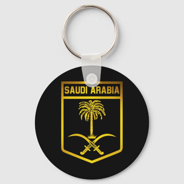 Chaveiro Emblema da Arábia Saudita (Frente)