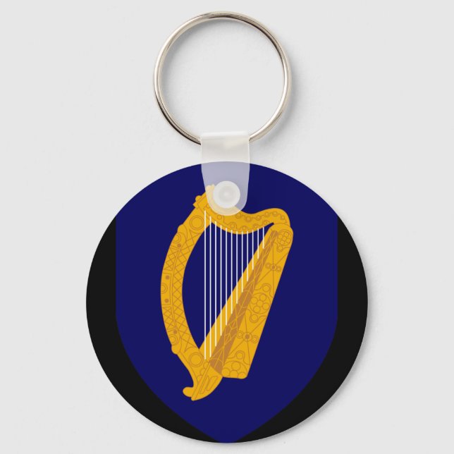 Chaveiro emblema da irlanda (Frente)