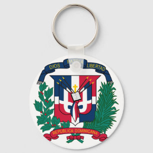 Chaveiro emblema da república dominicana