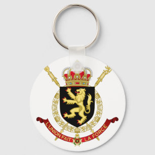 Chaveiro emblema de Bélgica