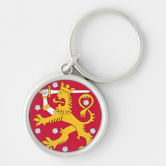 Chaveiro emblema de finland (Frente)