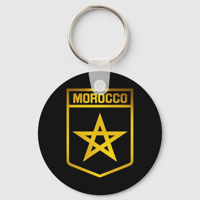 Chaveiro Emblema de Marrocos (Frente)