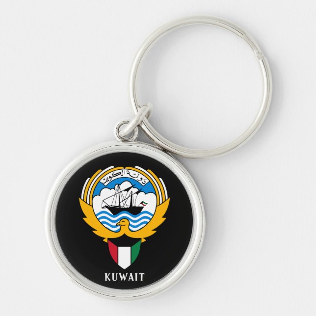 Chaveiro Emblema do Kuwait (Frente)
