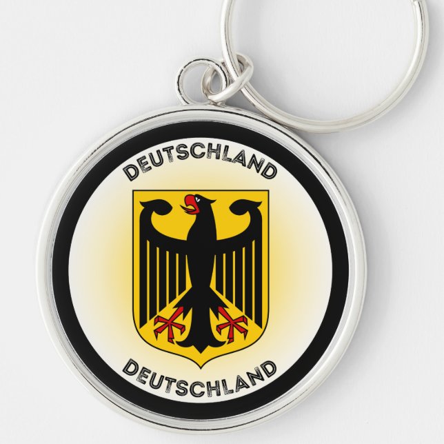 Chaveiro Emblema do Patrimônio da Alemanha (Frente)