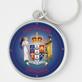 Chaveiro Emblema do Patrimônio da Nova Zelândia