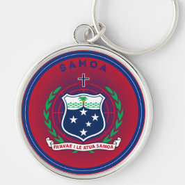 Chaveiro Emblema do Patrimônio de Samoa