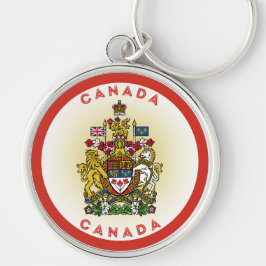 Chaveiro Emblema do Patrimônio do Canadá