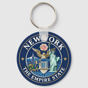 Chaveiro Emblema do Patrimônio do Estado de Nova York