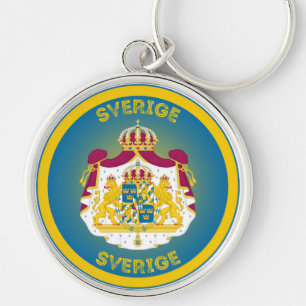 Chaveiro Emblema do Patrimônio Sueco