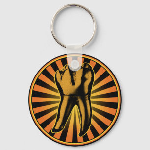 Chaveiro Emblema gráfico do dente