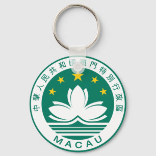 Chaveiro emblema macau