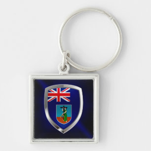 Chaveiro Emblema Metálico Montserrat