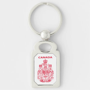 Chaveiro emblema nacional do Canadá