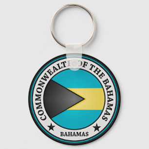Chaveiro Emblema redondo de Bahamas