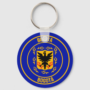 Chaveiro Emblema redondo de Bogotá