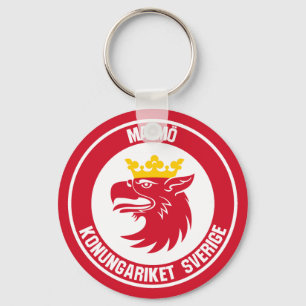 Chaveiro Emblema redondo de Malmö