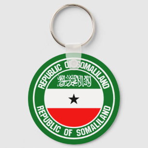 Chaveiro Emblema redondo de Somaliland