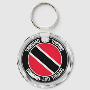 Chaveiro Emblema redondo de Trinidad and Tobago