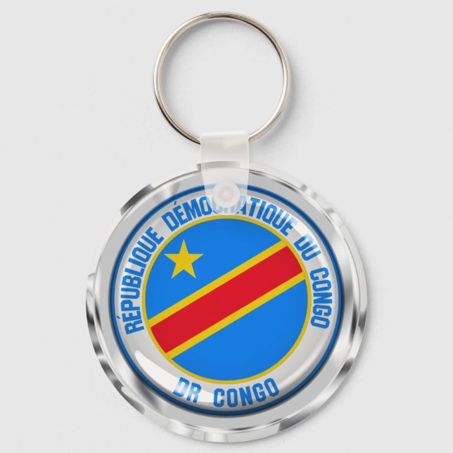 Chaveiro Emblema Redondo do Congo (Frente)