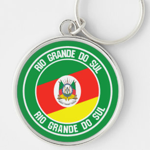 Chaveiro Emblema Redondo Rio Grande do Sul