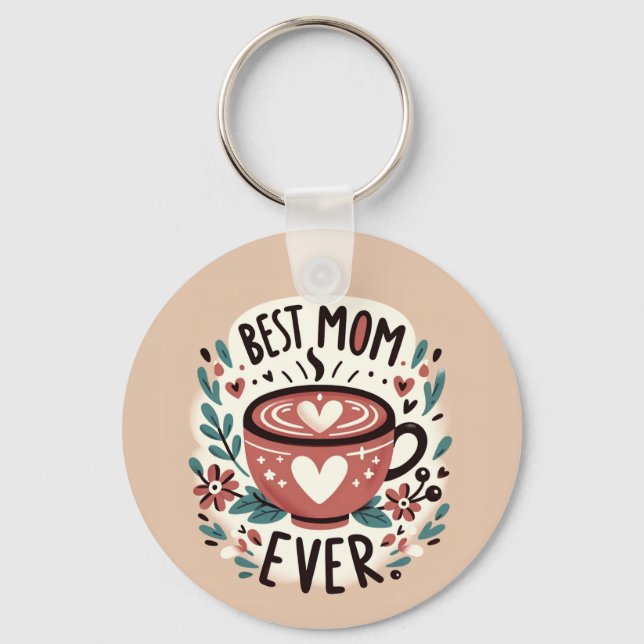 Chaveiro Embraço Quente - Melhor Mãe De Sempre (Frente)