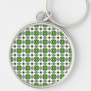 Chaveiro Emerald Diamond Gemstone Art, Green
