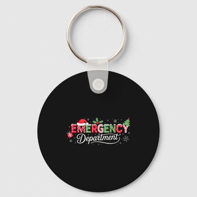 Chaveiro Emergency Department Christmas Santa Er  (Frente)