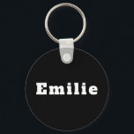 Chaveiro Emilie<br><div class="desc">Schlüsselanhänger mit Namen Emilie</div>