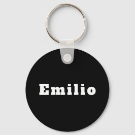 Chaveiro Emilio schwarz weiß