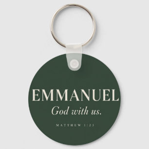 Chaveiro EMMANUEL   Mateus 1:23   Natal