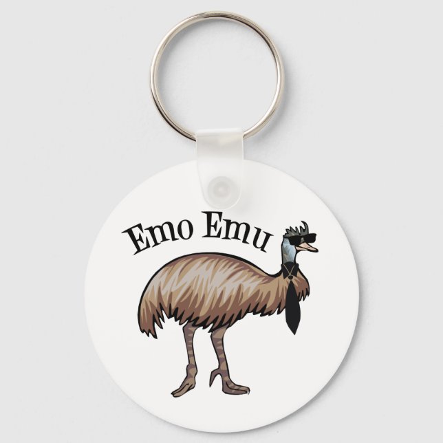 Chaveiro Emo Emu (Frente)