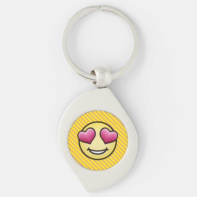 Chaveiro Emoji de Amor (Frente)