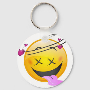 Chaveiro emoji do amor