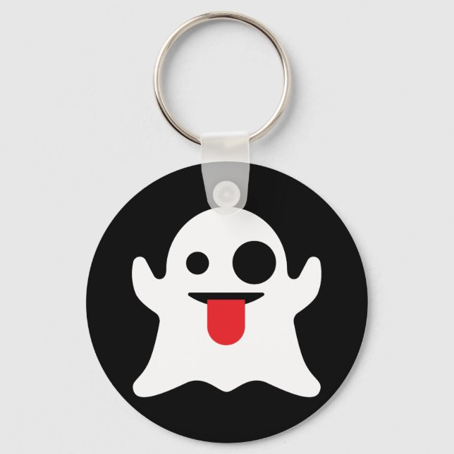 Chaveiro Emoji Ghost (Frente)