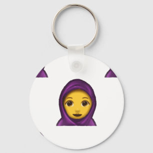 Chaveiro emoji hajib