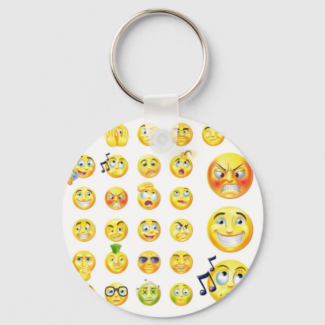 Chaveiro Emoticons (Frente)