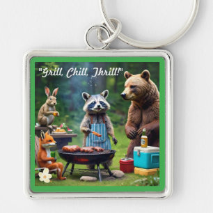 Chaveiro "Emperramento de CHURRASCO na selva"