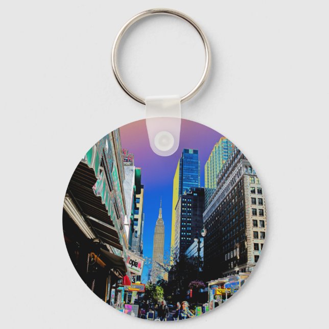 Chaveiro Empire State Building da 42nd St New York Poster (Frente)