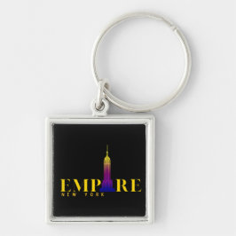 Chaveiro Empire State Building-New York-Vibrant Dourado