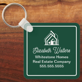 Chaveiro Empresa de Imóveis Chic Green Corretor Personaliza