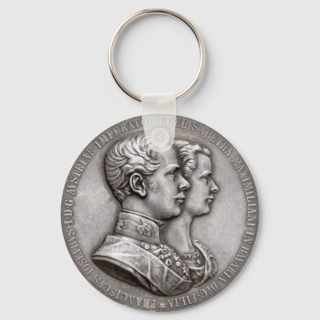 Chaveiro Empress Elisabeth of Austria Sissi Casamento de Mo (Frente)