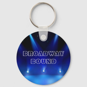 Chaveiro encadernado de Broadway