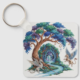 Chaveiro Enchanted Forest Keychain - Tree of Life 