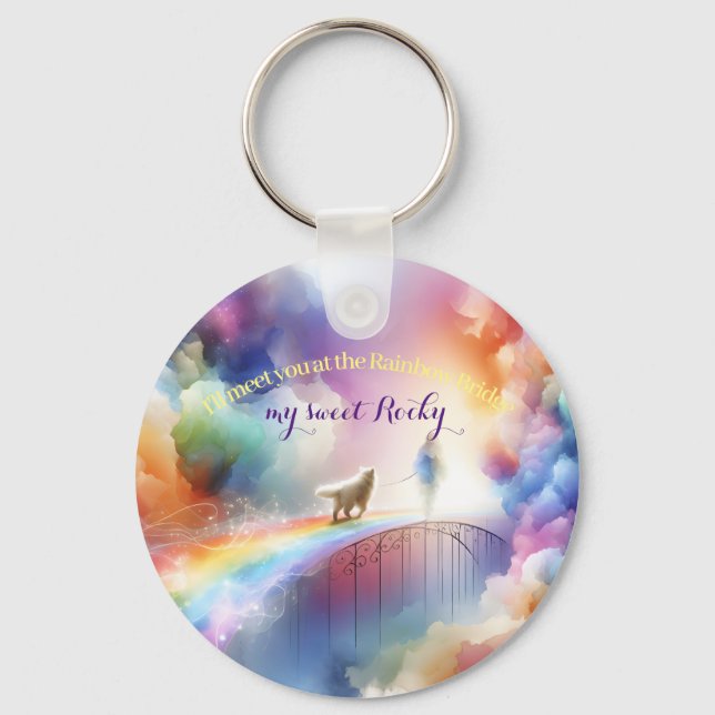 Chaveiro Encontro-te na Ponte Rainbow (Frente)