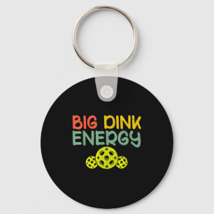 Chaveiro Energia dink grande retrô pickleball bola de pickl