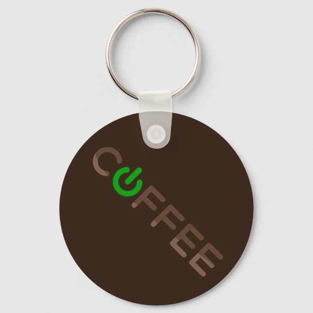 Chaveiro Energia do café (verde) (Frente)